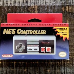 AUTHENTIC OEM Nintendo NES Controller Classic Edition BRAND NEW ~ NEVER OPENED!